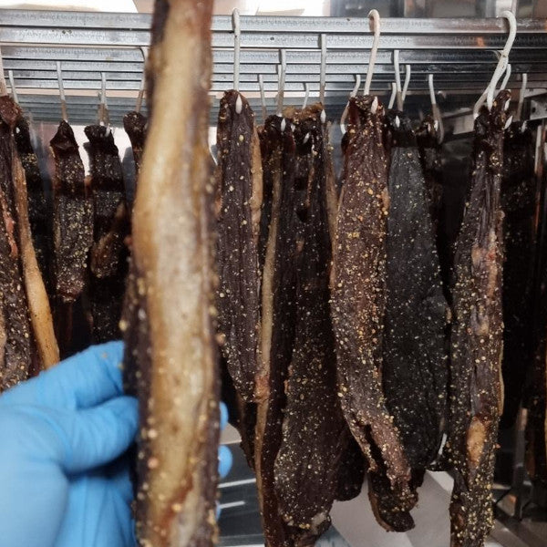 Tradisionele Bees Biltong met vet 150g
